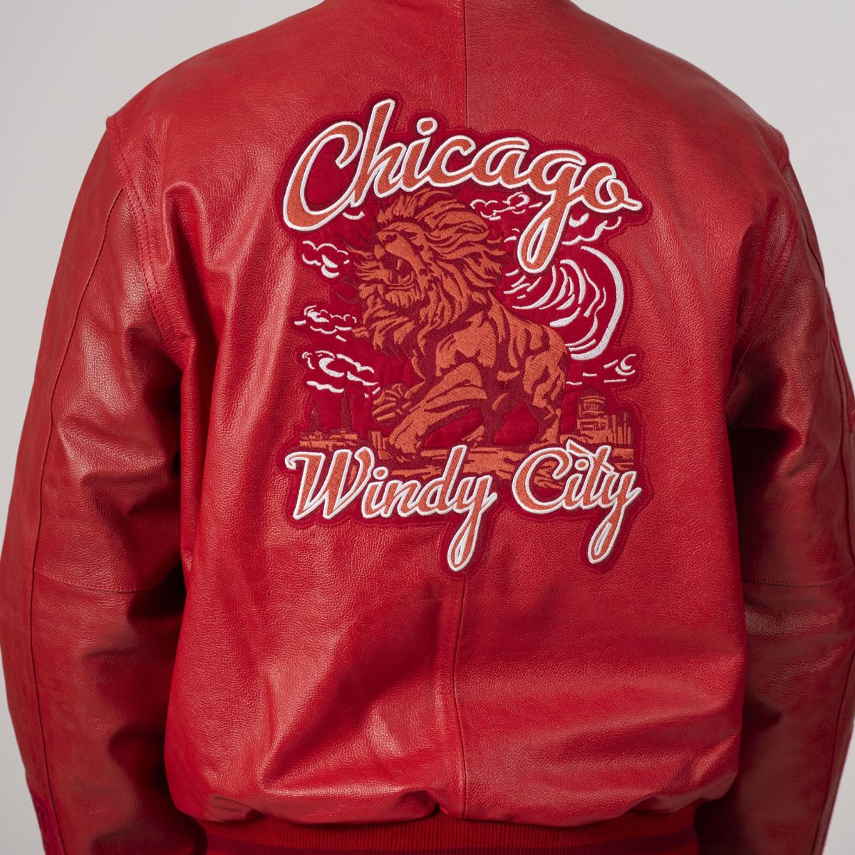 Chicago Online Exclusive All Leather Letterman Jacket