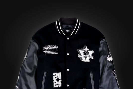 Black Varsity Jacket