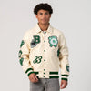 Boston Online Exclusive All Leather Varsity Jacket