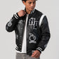 Welcome To New York Online Exclusive All Leather Letterman Jacket