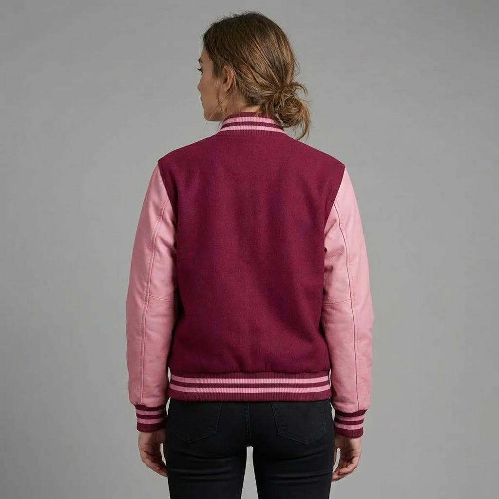 Barbie Glow Pink Women’s Varsity Jacket