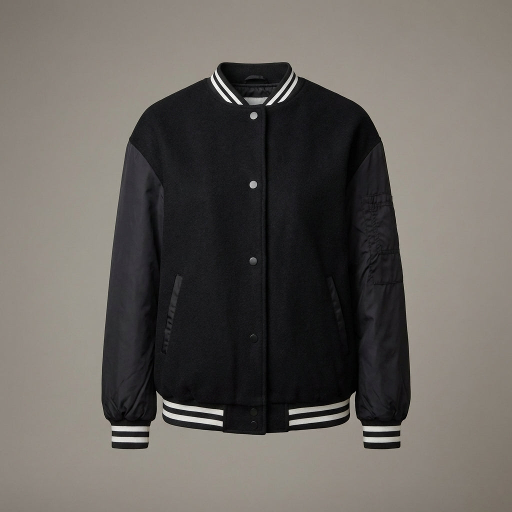 Blackout Classic Varsity Jacket