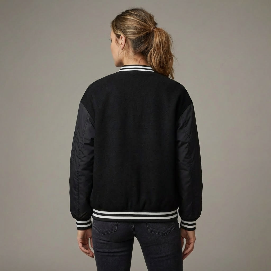 Blackout Classic Varsity Jacket