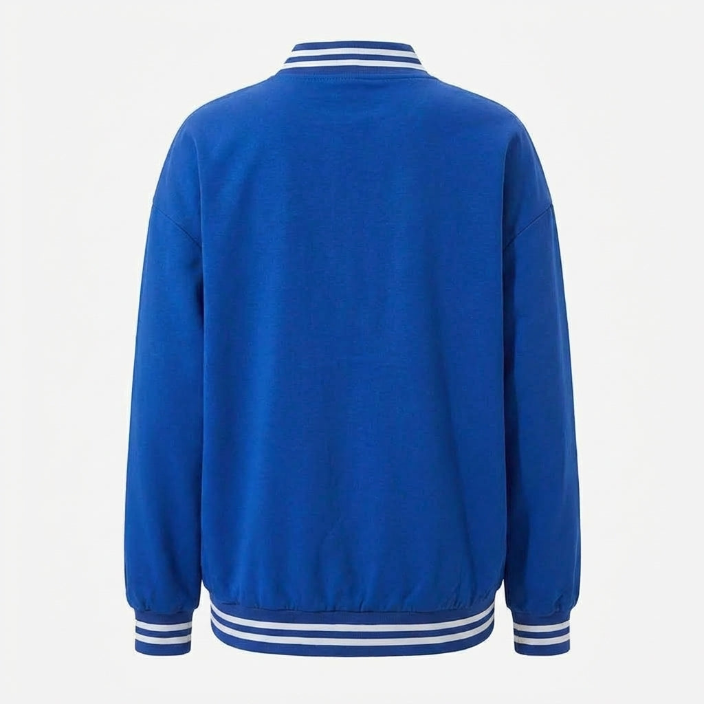 Blue Essence Women’s Varsity Jacket