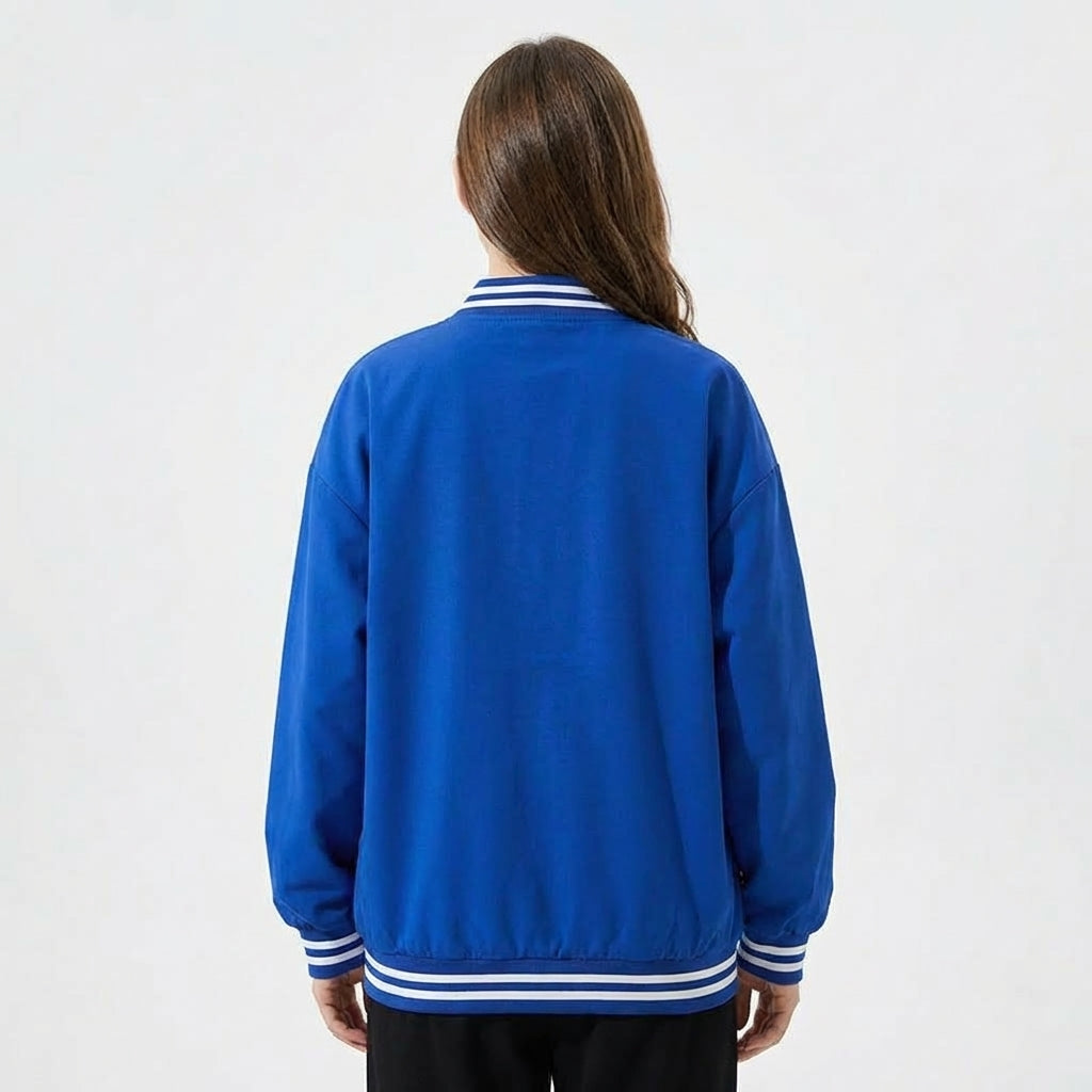Blue Essence Women’s Varsity Jacket