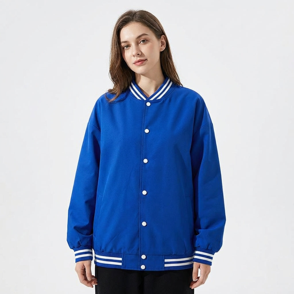 Blue Essence Women’s Varsity Jacket