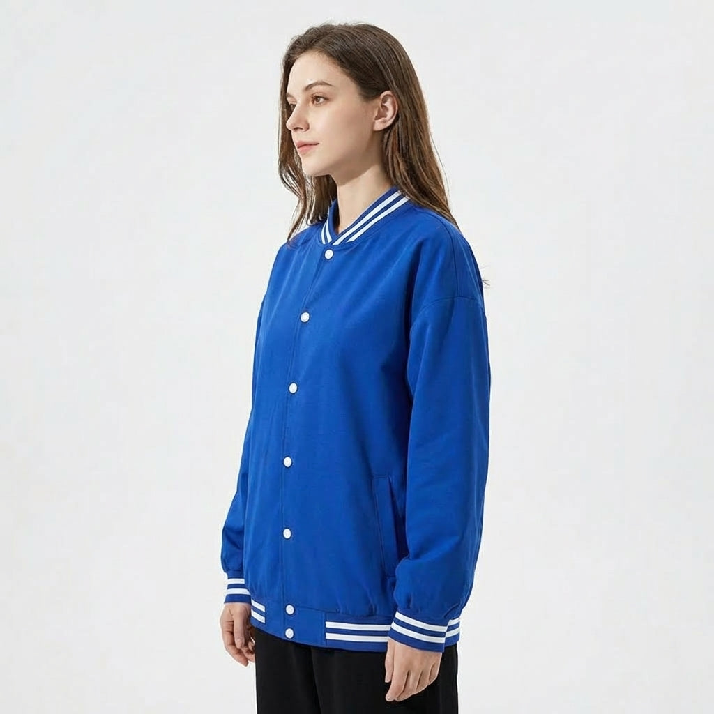 Blue Essence Women’s Varsity Jacket