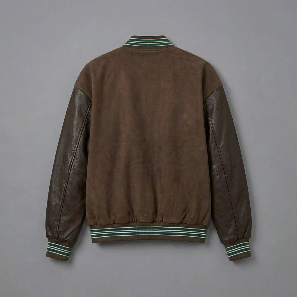 Brown Legacy Women’s Classic Varsity Letterman Jacket