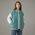 Classic Blue & White Women’s Varsity Jacket