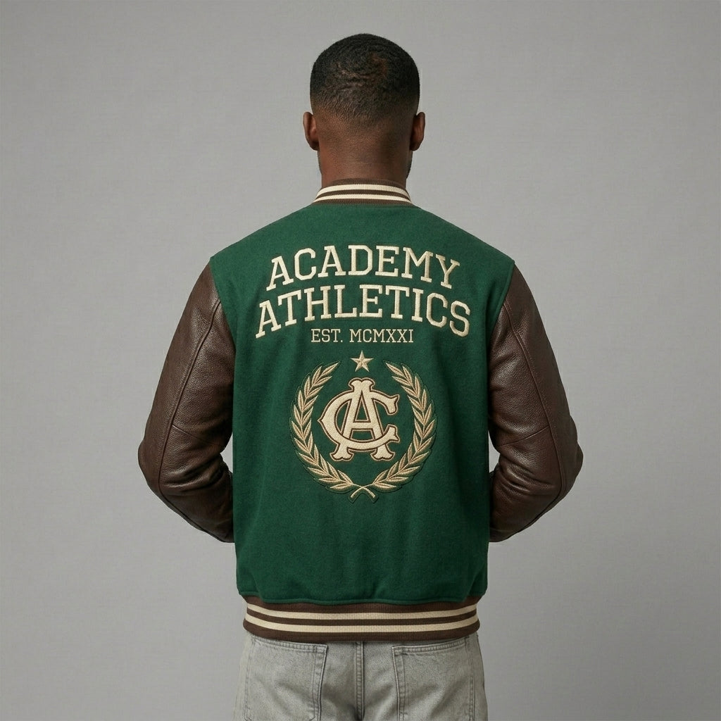 Men’s Summer Varsity Jacket – Slim Fit Lightweight Streetwear Style