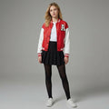 Crimson & White Women’s Varsity Jacket
