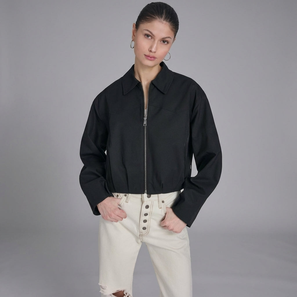 Dark Knight Black Varsity Streetwear Jacket