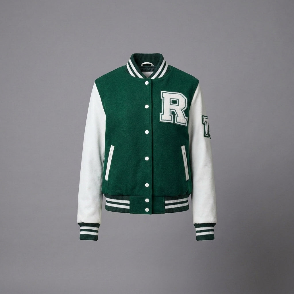 Midnight Duo Classic Varsity Jacket