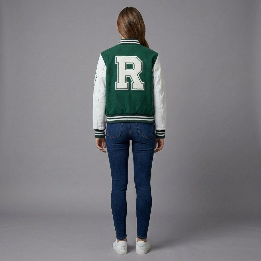 Evergreen Edge Women’s Varsity Jacket