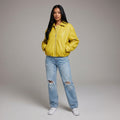 Lemon Glow Aura Women’s Varsity Jacket