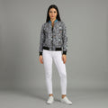 Aura Print Women’s Varsity Jacket