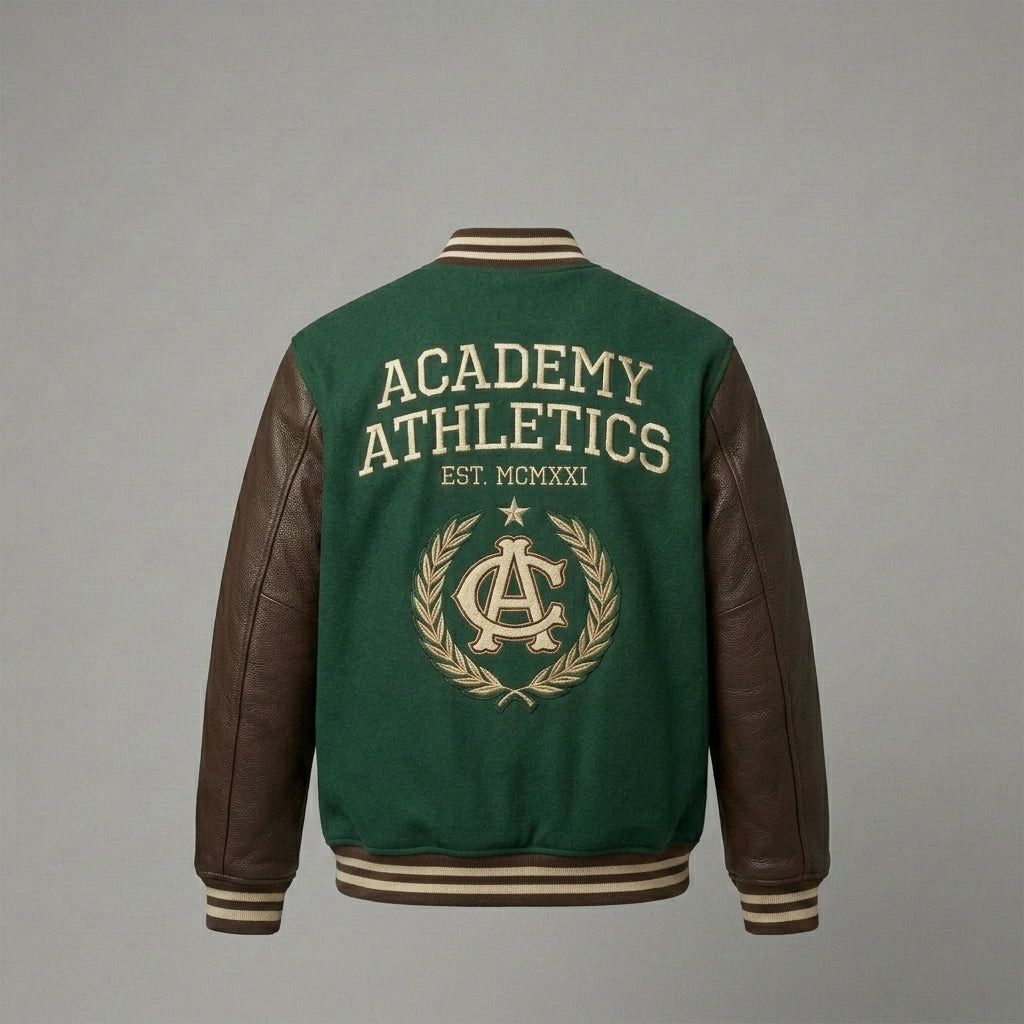 Men’s Summer Varsity Jacket – Slim Fit Lightweight Streetwear Style
