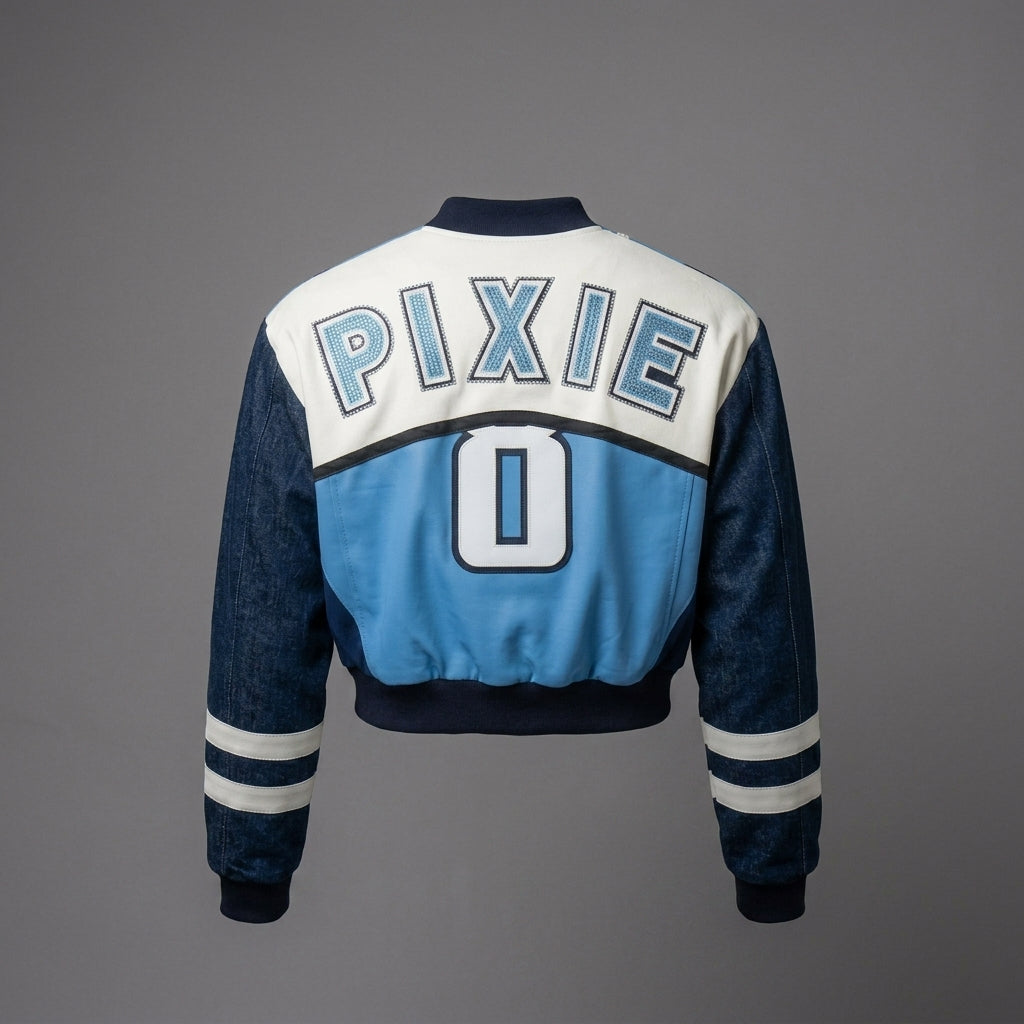 Men’s Retro Streetwear Varsity Jacket – Hip Hop Letterman Patch Style