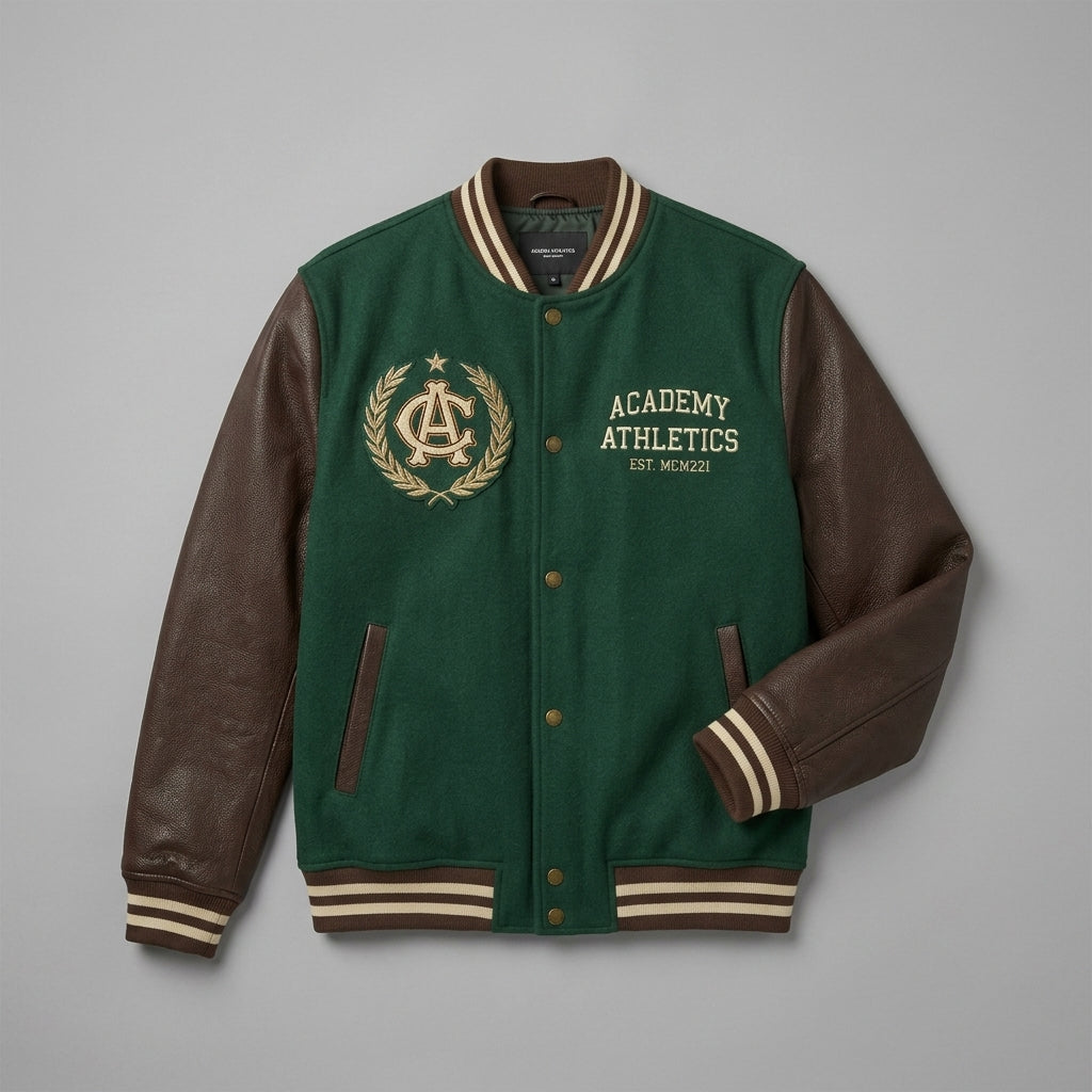 Men’s Summer Varsity Jacket – Slim Fit Lightweight Streetwear Style