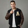 Men’s Vintage Varsity College Jacket – Baseball Bomber Style