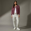 Midnight Royal Purple Women’s Varsity Jacket