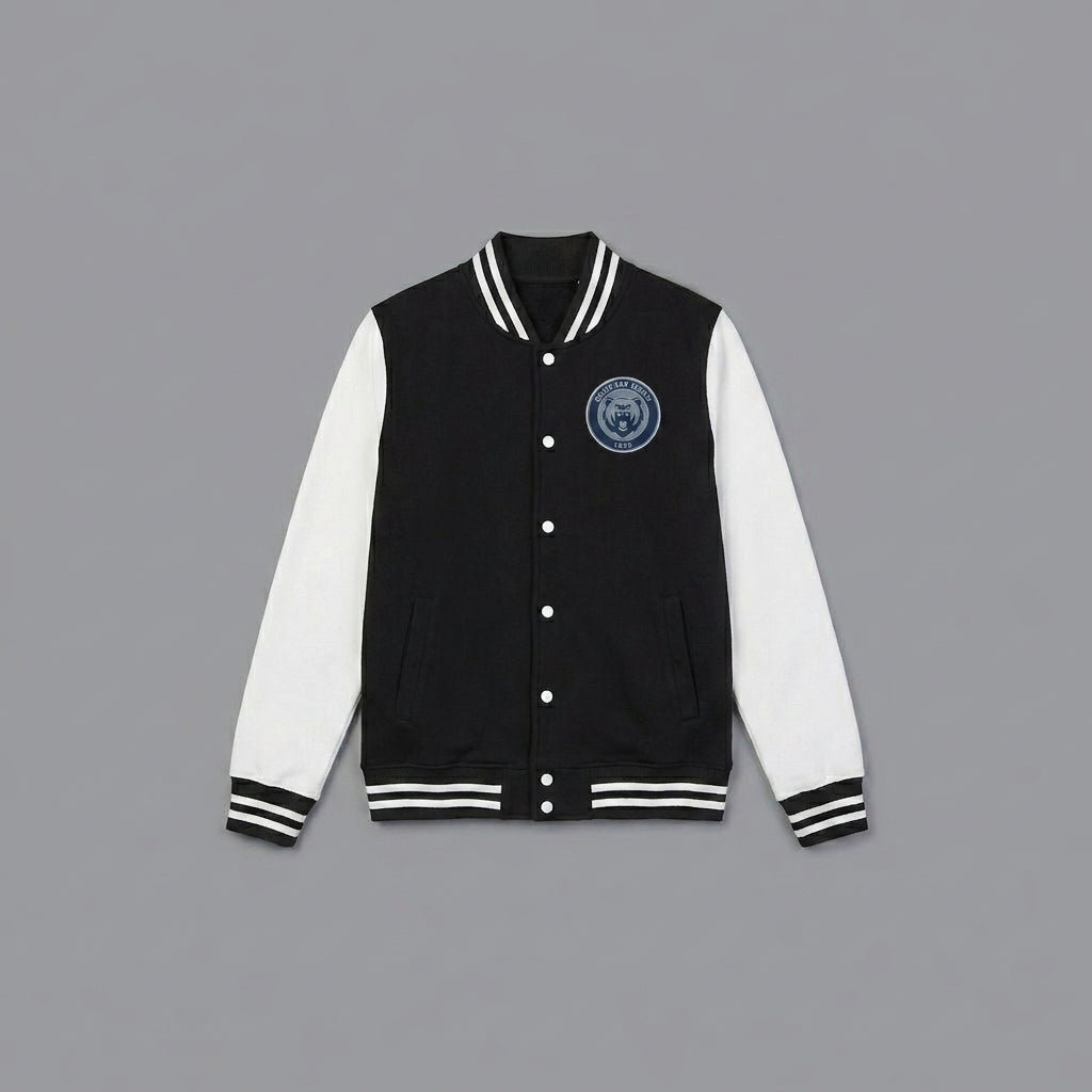 Monochrome Classic Women’s Varsity Letterman Jacket