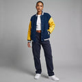 Navy Gold Legacy Women’s Varsity Jacket