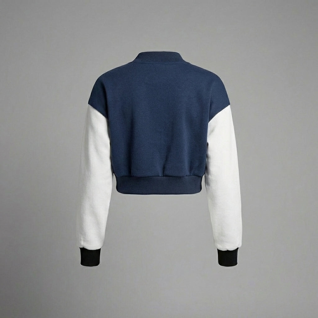 Navy Street Fusion Women’s Varsity Jacket