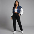 Navy Street Fusion Women’s Varsity Jacket