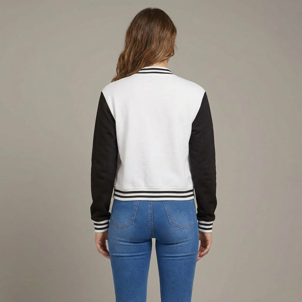 Noir & Blank Women’s Varsity Jacket