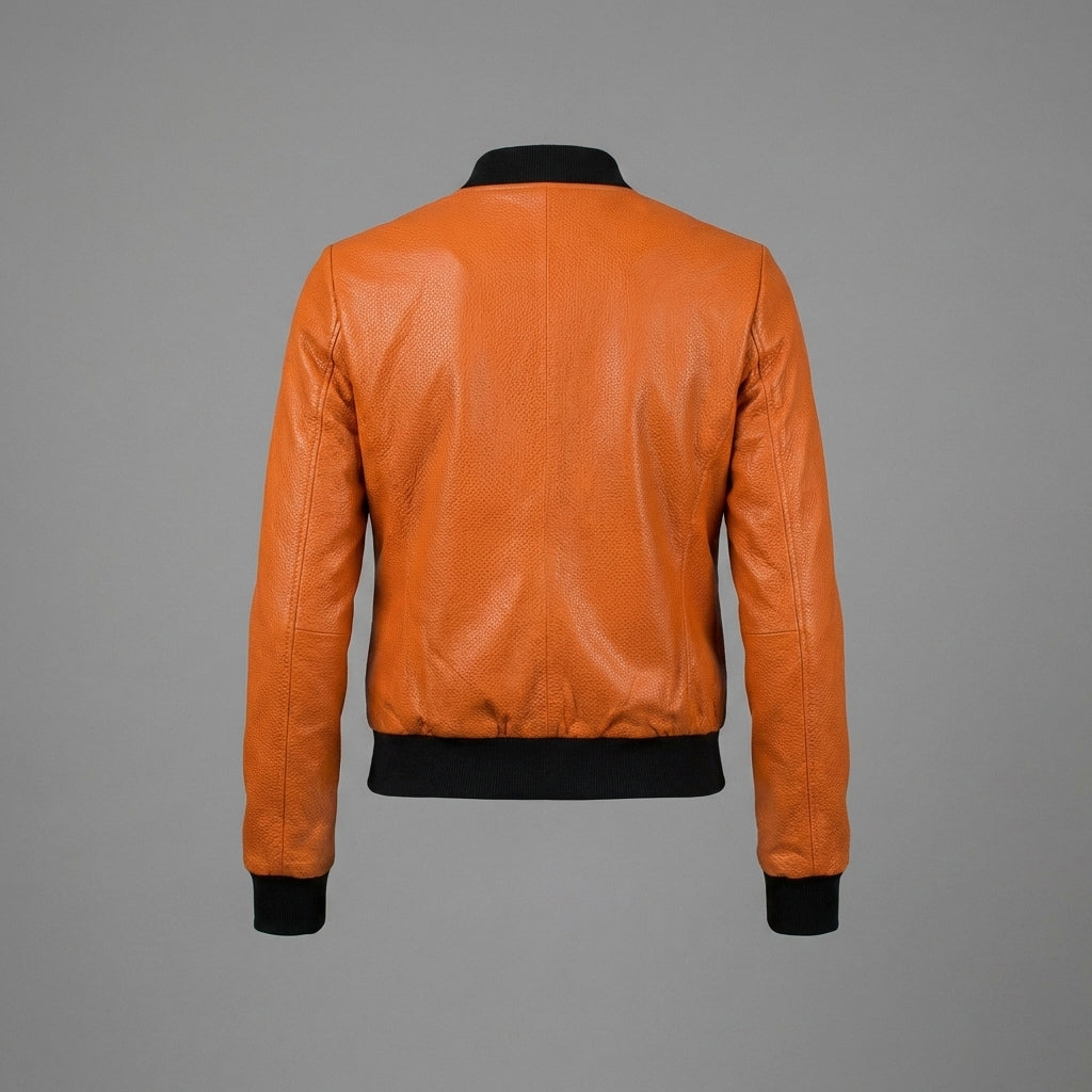 Orange Crush Classic Women’s Orange Varsity Jacket