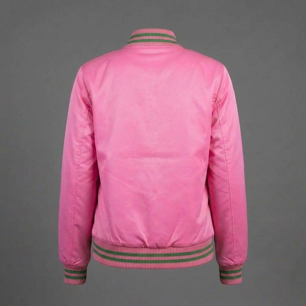 Pink Storm Women’s Varsity Bomber Jacket