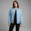 Polar Sky Arctic Glow Women’s Varsity Jacket