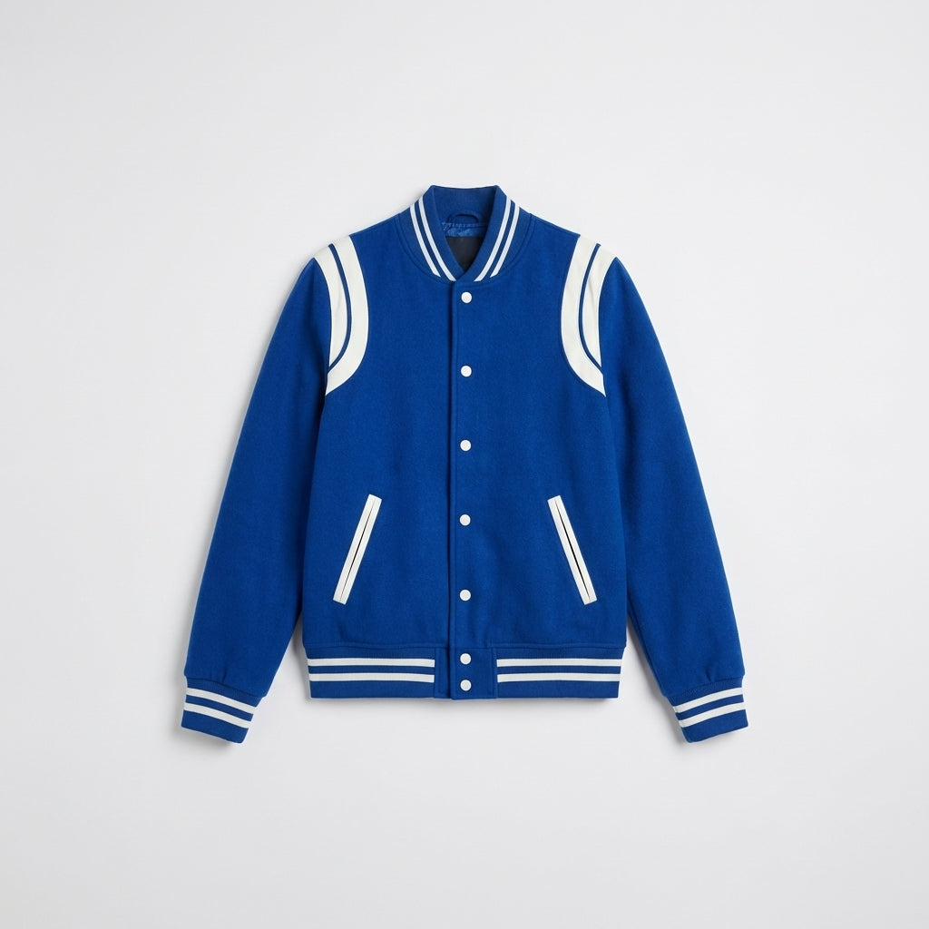 Arctic Blue Women’s Varsity Jacket