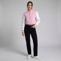 Soft Pink Luxe Women’s Varsity Jacket