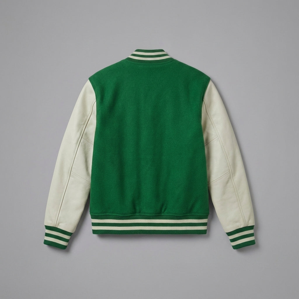 Sporty Parrot Luxe Classic Women’s Varsity Jacket