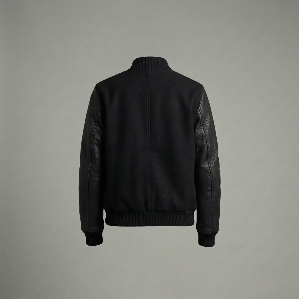 Stylish Women’s Varsity Leather Jacket