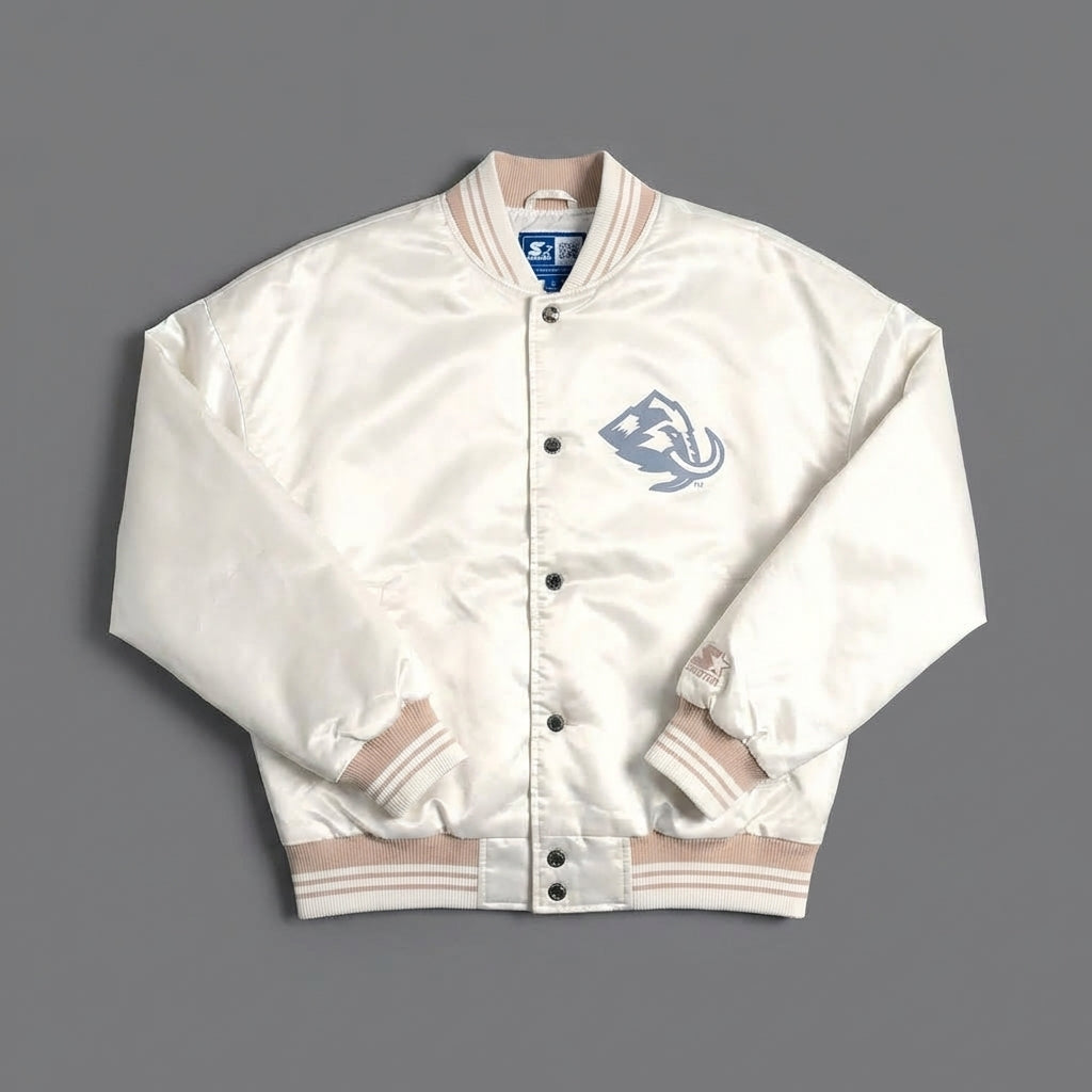 White Chic Women’s Varsity Jacket
