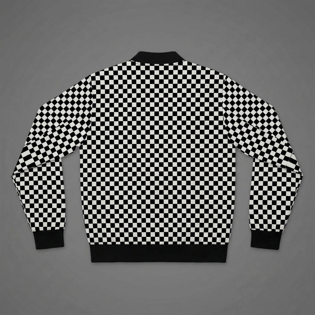 Plaid Chic Women’s Varsity Jacket