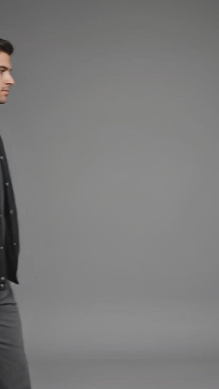 black body grey sleeves varsity jacket