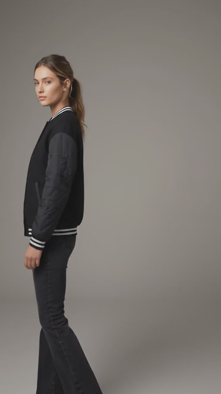 Blackout Classic Varsity Jacket