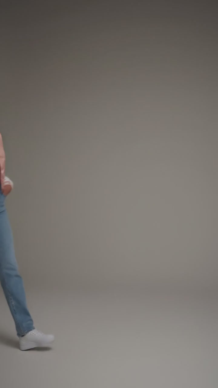 Pink & White Women’s Varsity Jacket