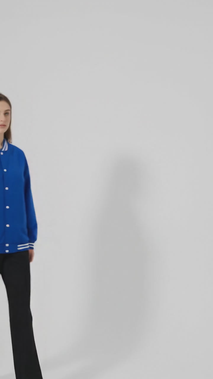 Blue Essence Women’s Varsity Jacket
